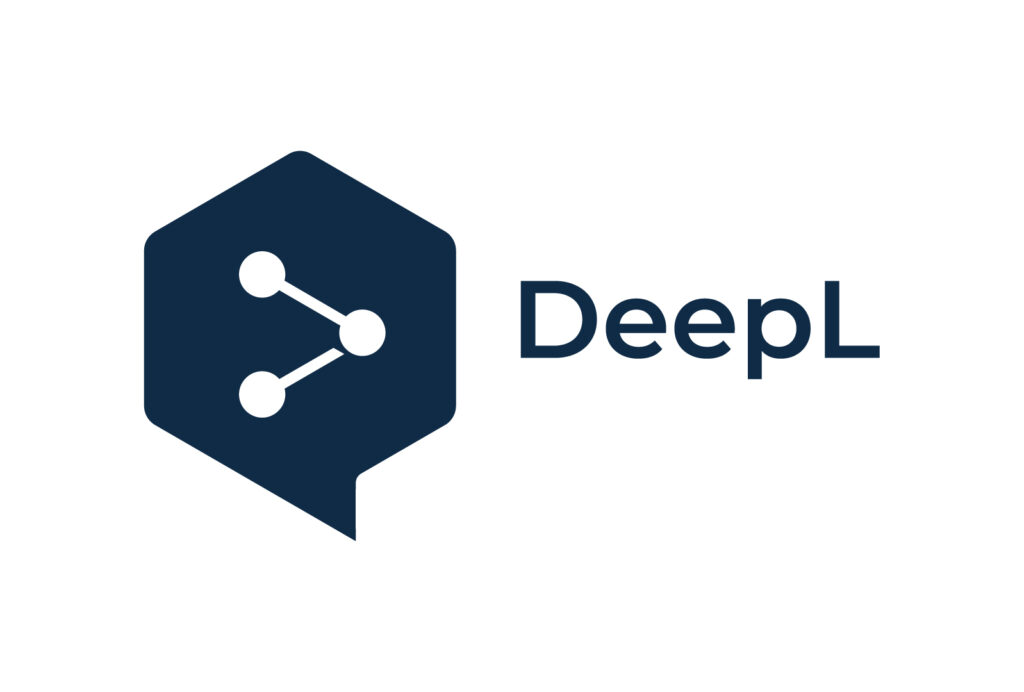 인공지능 번역 서비스 딥엘(DeepL)의 로고.